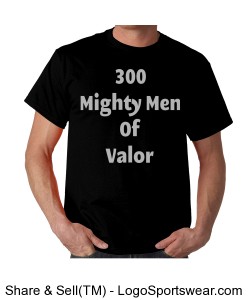 Mighty Men of Valor T-Shirt Design Zoom